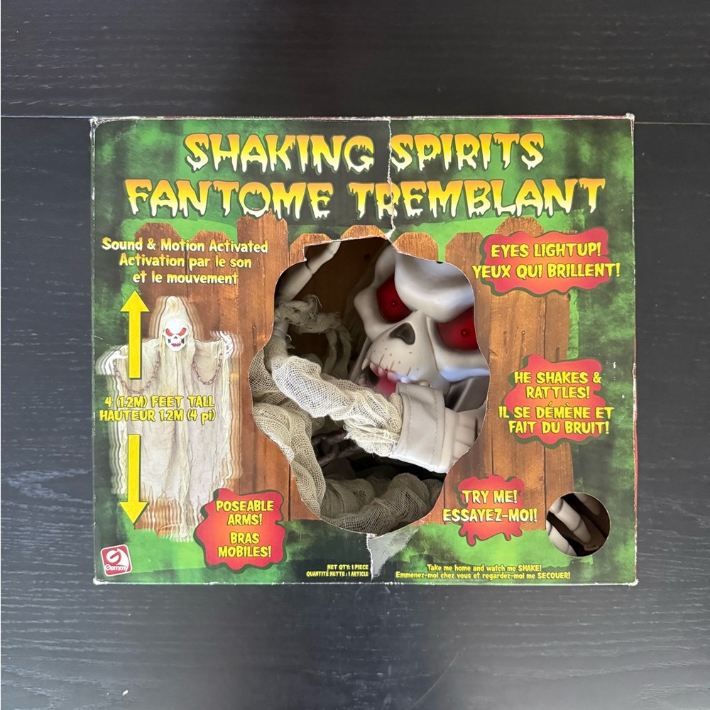 Gemmy Halloween Animated Shaking Spirits 2007 Working Condition